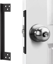 Door Latch Guard Plate Outswing Security Protector 7 Inch 1 Pack