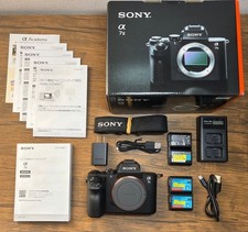 Sony α7 II Mirrorless Full-Frame Camera Body ILCE-7M2 with Box Tested