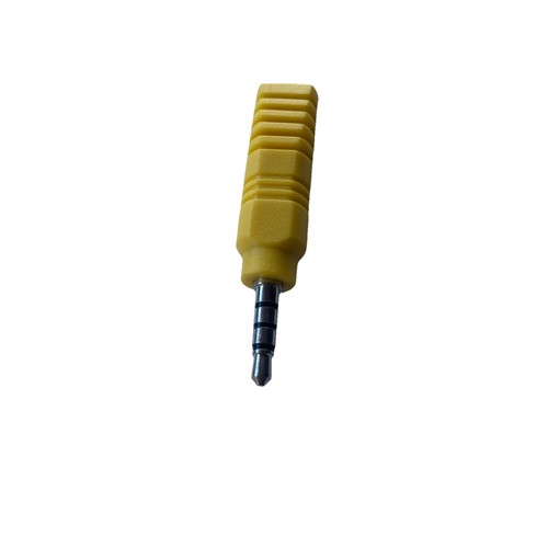 3.5mm Aux Male to 3-RCA Female AV Component Adapter Cable audio video 6" Cord - Picture 3 of 7