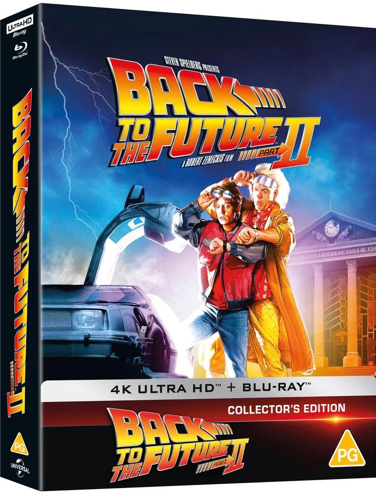Back To The Future 2 Limited Collectors Edition Steelbook 4K Ultra HD + Blu-Ray