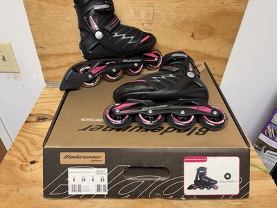 Bladerunner Advantage Pro XT W Adult Black/Pink Rollerblades Size 8