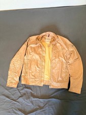 Moncler Herren Bomberjacke kurz Polyamid Beig...
