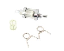 EMGO Inline 5/16" Fuel Filter Glass for Honda CBR600F 1 2 3 VF1100s Sabre CB400F