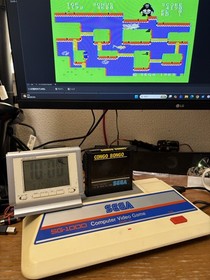 SEGA computer video game SG-1000 console with box without RF adapter