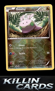 Reverse Holofoil Goomy 75/119 Pokemon Common XY - Phantom Forces Card NM