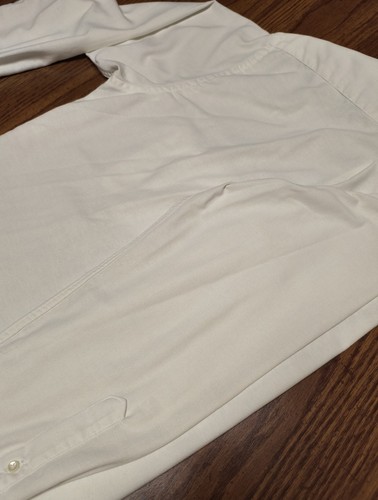 Camisa De Colección Sears Roebuck Para Hombre 16-32/33 Blanca Abotonada Manga Larga Hecha en EE. UU. - Imagen 13 de 13