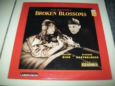 BROKEN BLOSSOMS Laserdisc LD SILENT CLASSICS D.W. GRIFFITH DIRECTS VERY RARE 