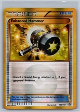 Enhanced Hammer 162/160 Secret Rare Primal Clash Pokemon Holo Moderately Played