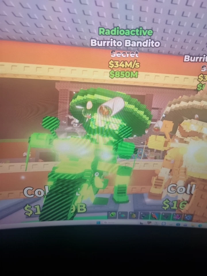 Steal A Brainrot RADIOACTIVE 	Burrito Bandito 34M/S