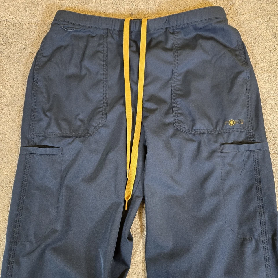 Calça Carhartt Force Scrub Cargo Feminina Tamanho Pequeno (Alta) Azul Marinho Médica  - Imagem 2 de 4