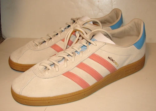 ADIDAS Originals Munchen '24 Wonder Clay Semi Blue Burst MEN'S Size 11 - IG6282