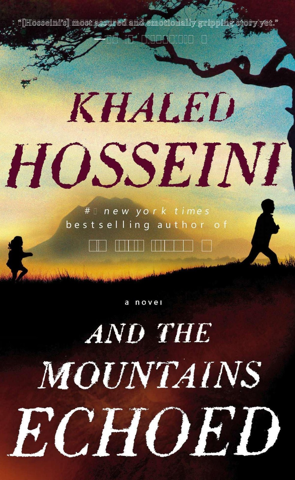 And the Mountains Echoed Khaled Hosseini - Bild 3