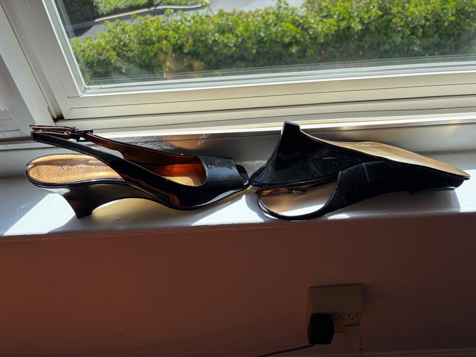 Anne Klein Patent  Wedge Shoes