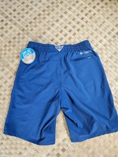 Columbia PFG Short Mens Small Blue Lined Elastic Waist Drawstring Swim UPF50 NEW