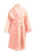 Versace Pink Medusa Logo 100 Cotton Belted Bathrobe Size M