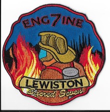 Lewiston Fire Department, Maine Engine 7 Patch V1