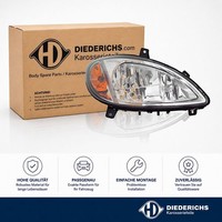 Hauptscheinwerfer Rechts Diederichs 1666082 FÜR Mercedes Frontscheinwerfer