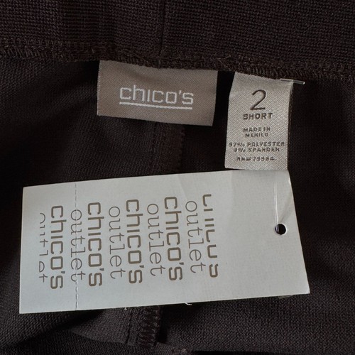 Neu Chico's Atlas Empire Damenhose Größe Large (Chico's Größe 2) 12/14 - Bild 7 von 9