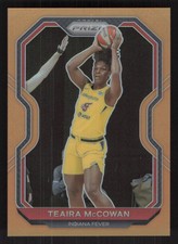 2021 Panini Prizm WNBA #57 Teaira McCowan Prizms Orange #/50