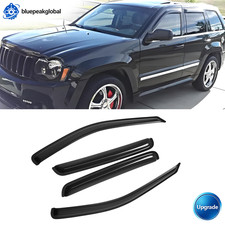4x Fit Jeep Grand Cherokee 1999-2004 Window Visors Rain Guards Deflector 4x Fit Jeep Grand Cherokee 1999-2004 Window Visors Rain Guards Deflector