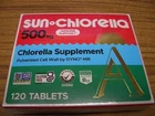 SUN CHLORELLA ( 500mg ) Immune Support Chlorella Supplement 120 Tablets Exp2/29