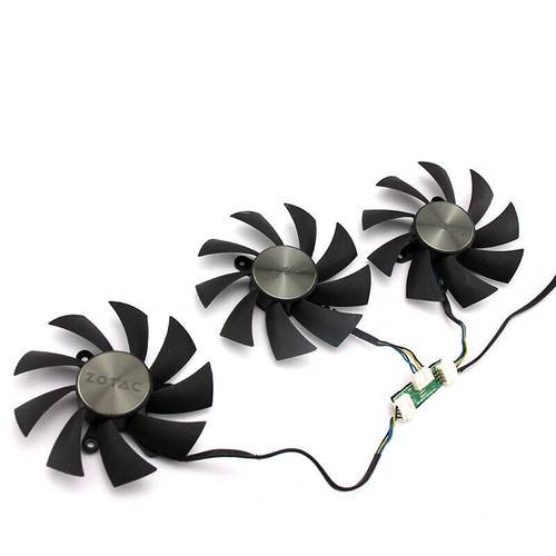 Cooler Fan For ZOTAC GTX 1080TI AMP EXTREME 11G GA92S2U 87mm Graphics Card - Afbeelding 9 van 11