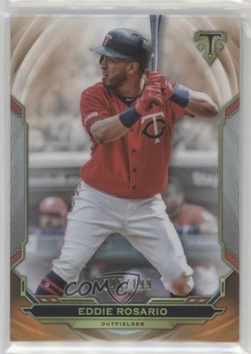 2019 Topps Triple Threads Amber 146/199 Eddie Rosario #68 7qg
