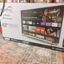 Supersonic Google Smart TV 43" New In Box