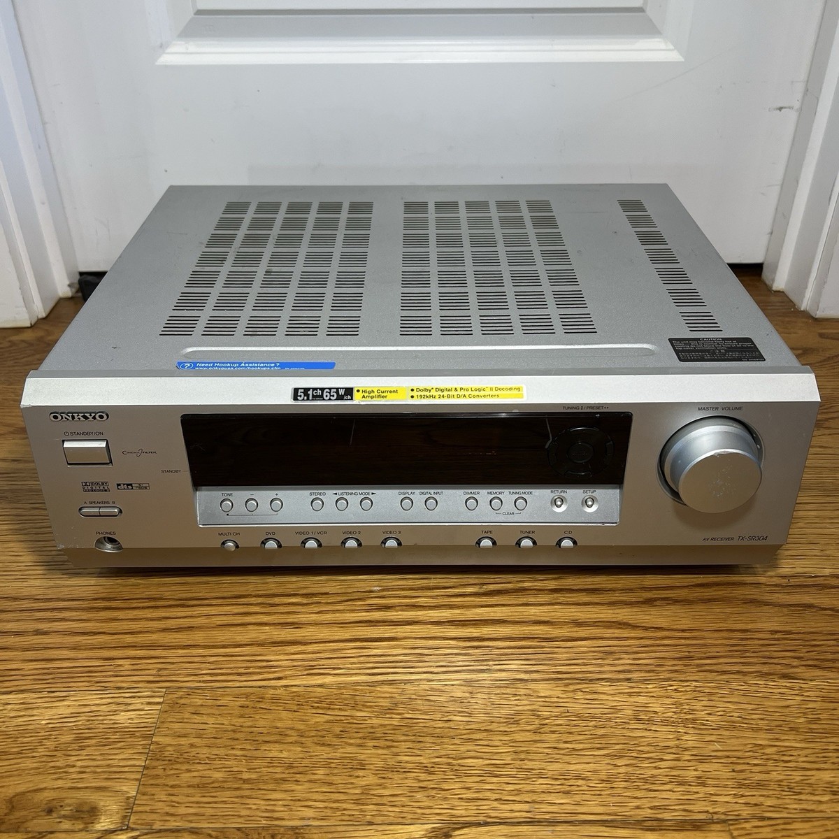 Onkyo TX-SR304 Receiver HiFi Stereo 5.1 Channel Home Theater Audio