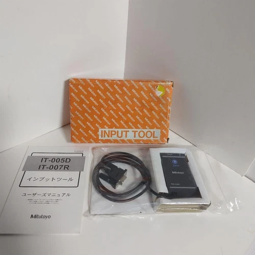 Mitutoyo IT-007R RS-232C Input Tool Excellent Condition Box Manual Included