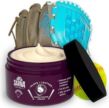 SARNA BASEBALL Guanto Balsamo, Crema, 4 Oz - Rompi più velocemente, Mantieni la Pelle Ma