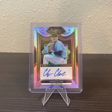 Panini 2025 Select Signature Selections Chris Clark Los Angeles Prizm Auto SS-CC