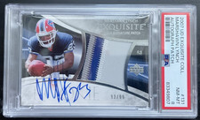 2007 UD Exquisite ROOKIE Signature 4 COLOR Patch Marshawn Lynch AUTO POP 2! /99!