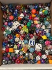 HUGE eclectic lot of rpg dungeons dragons dice UNCOUNTED 122725hBAZ@B