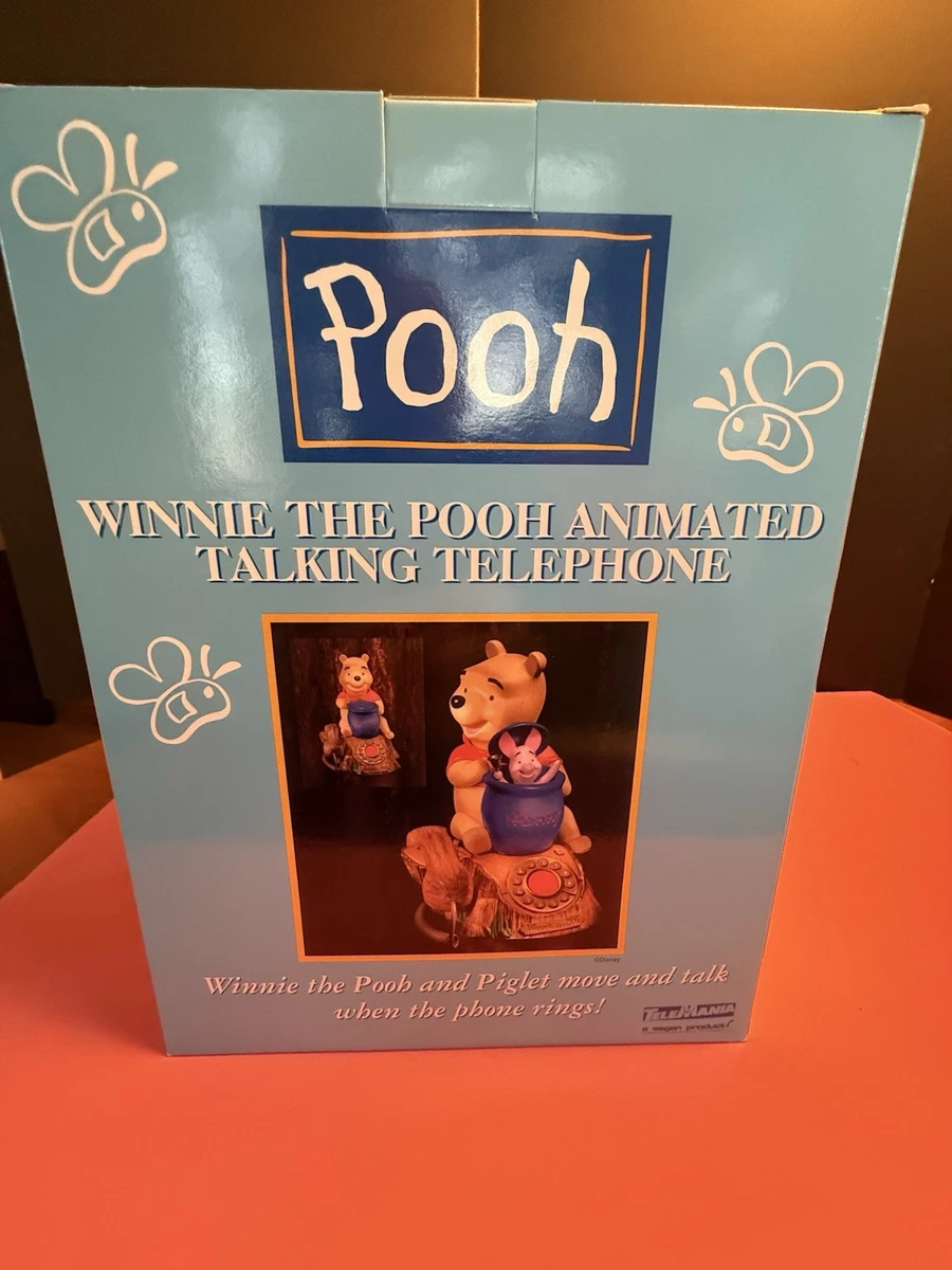 ぬいぐるみ WINNIE POOH ANIMATED TALKING TELEPHONE Vintage Walt Disneys Animated Winnie the Pooh Talking Telephone