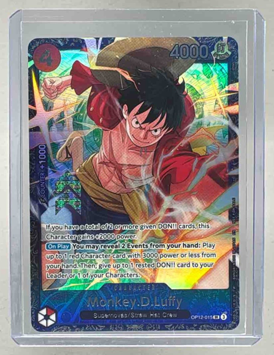 Monkey D. Luffy 2025 One Piece Treasure Cup Top 64 #OP12-015