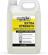 Carpet Odour Neutraliser 2.5 Litre Enzyme Based Dog Cat & Human Smells Removes 2.88 per litre