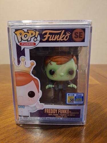 Freddy Funko As Frankenstein SDCC Exclusive Fundays Rare Limited Edition GLOWS - Picture 1 of 5