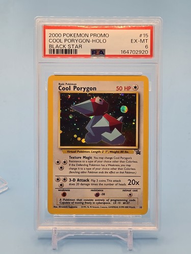 Cool Porygon graded PSA 6 for sale on eBay