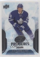 2016-17 Upper Deck Ice Premieres 244/999 Level 4 Nikita Soshnikov #141 f0v