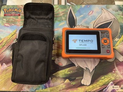 TEMPO COMMUNICATIONS FIBER OPTICS LIGHT METER MODEL: OFL100 W Power Cable