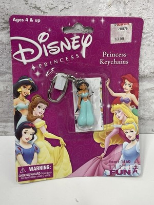 Disney Princess Jasmine Aladdin Collectible Abu Genie Jafar Keychain NIP