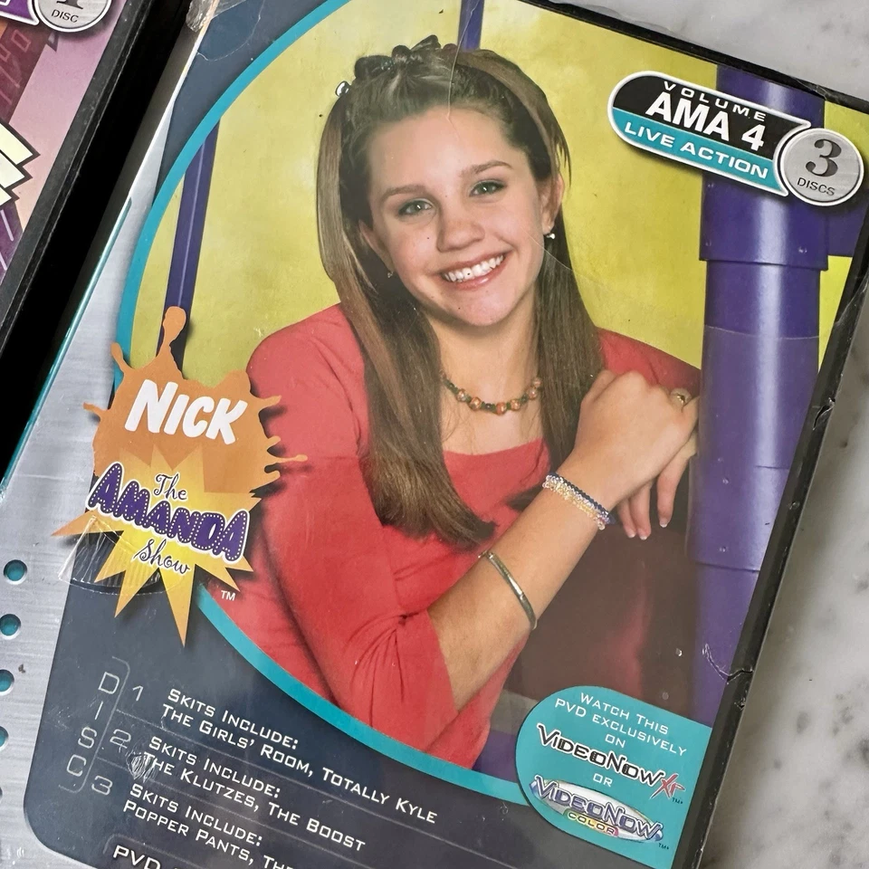 Lote Vintage VideoNow PVD Amanda Show, Fairly Oddparents, Jesse McCartney Rugrats Foto 3 de 4