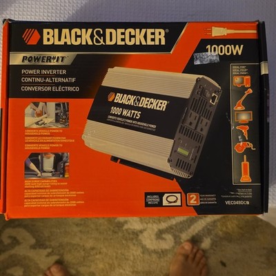 Black & Decker 1000w Power Converter VEC049DCB