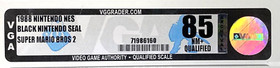 Super Mario Bros 2 II SMB2 New Nintendo NES VGA Grade 85 Qualified First Print