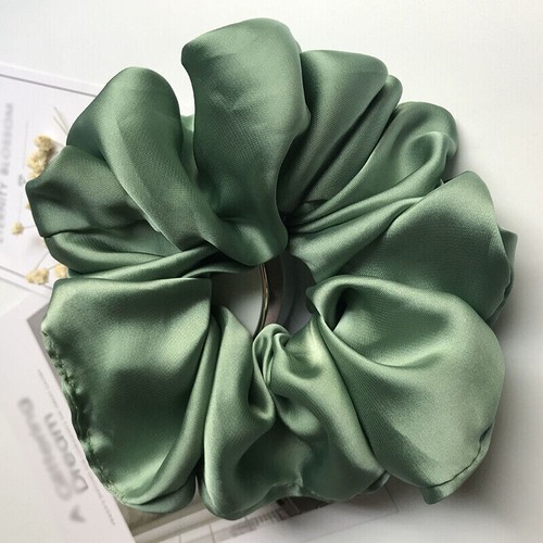 Women Smooth Satin Headdress Girls Hair Rope Scrunchies Hair Ring Hair Tie - Picture 6 of 21