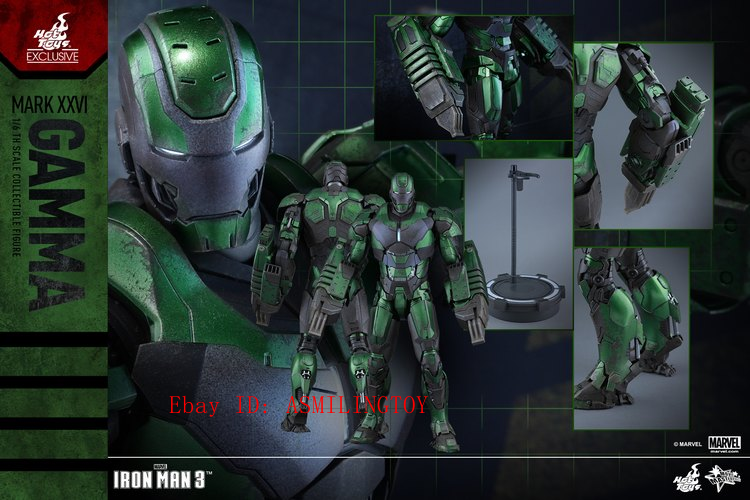 HT Hot Toys MMS332 Marvel Iron Man 3 Mark 26 XXVI Gamma 1/6 Action