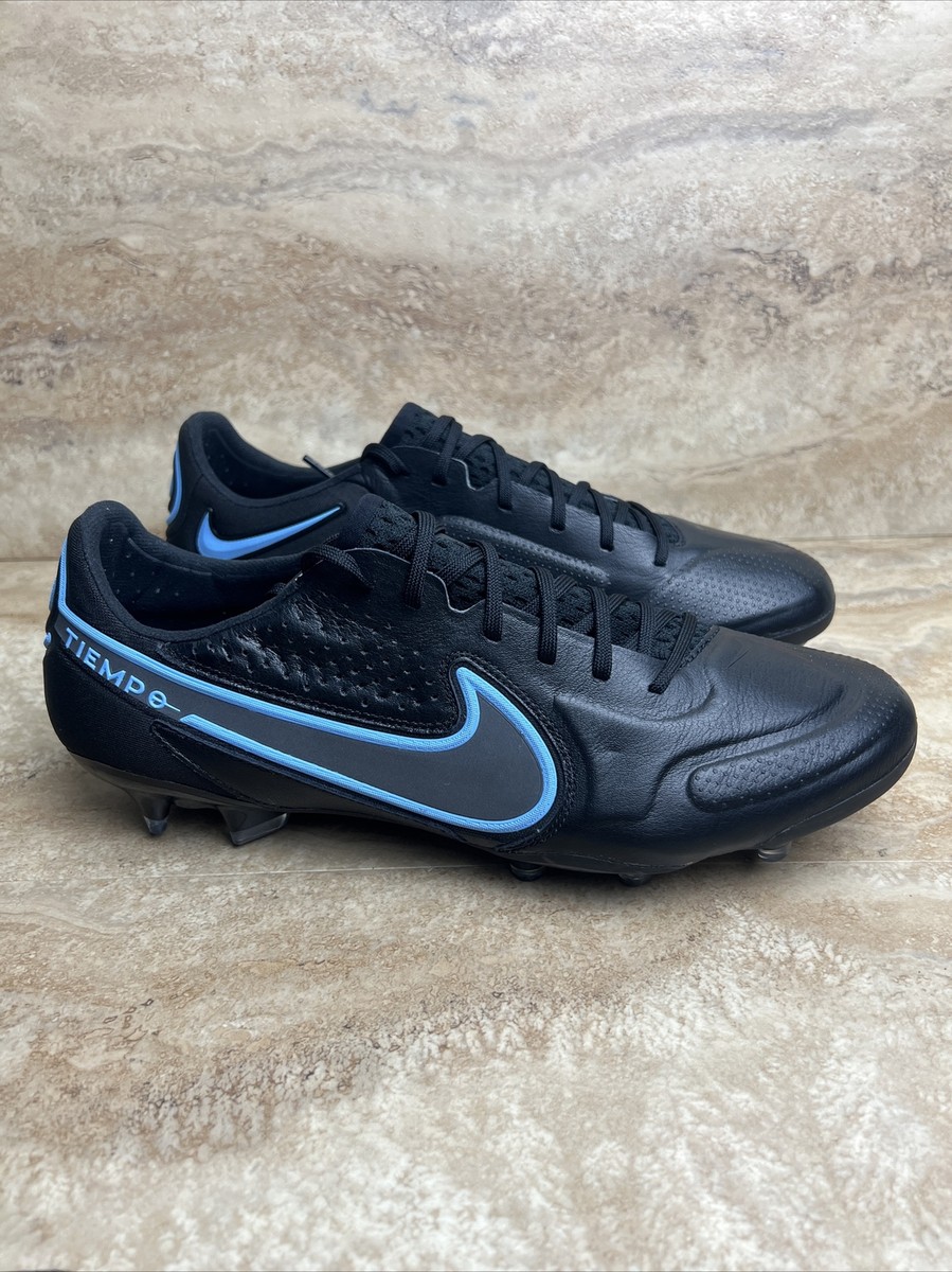 Nike Tiempo Legend 9 Elite FG Soccer Cleat Black Blue Hero