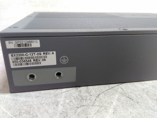 Juniper EX2200-C-12T-2G 12-Port Ethernet Switch Reset - Picture 5 of 7
