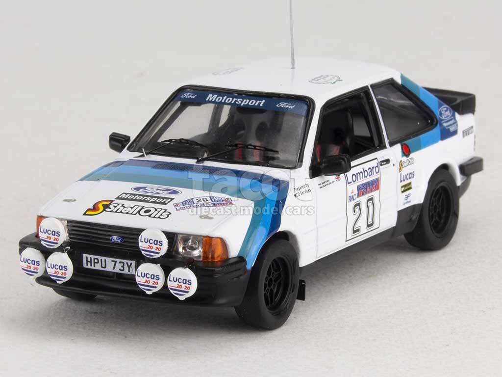 Ford Escort Mkiii 1600i Rac Rally 1983 - Ixo 1/43